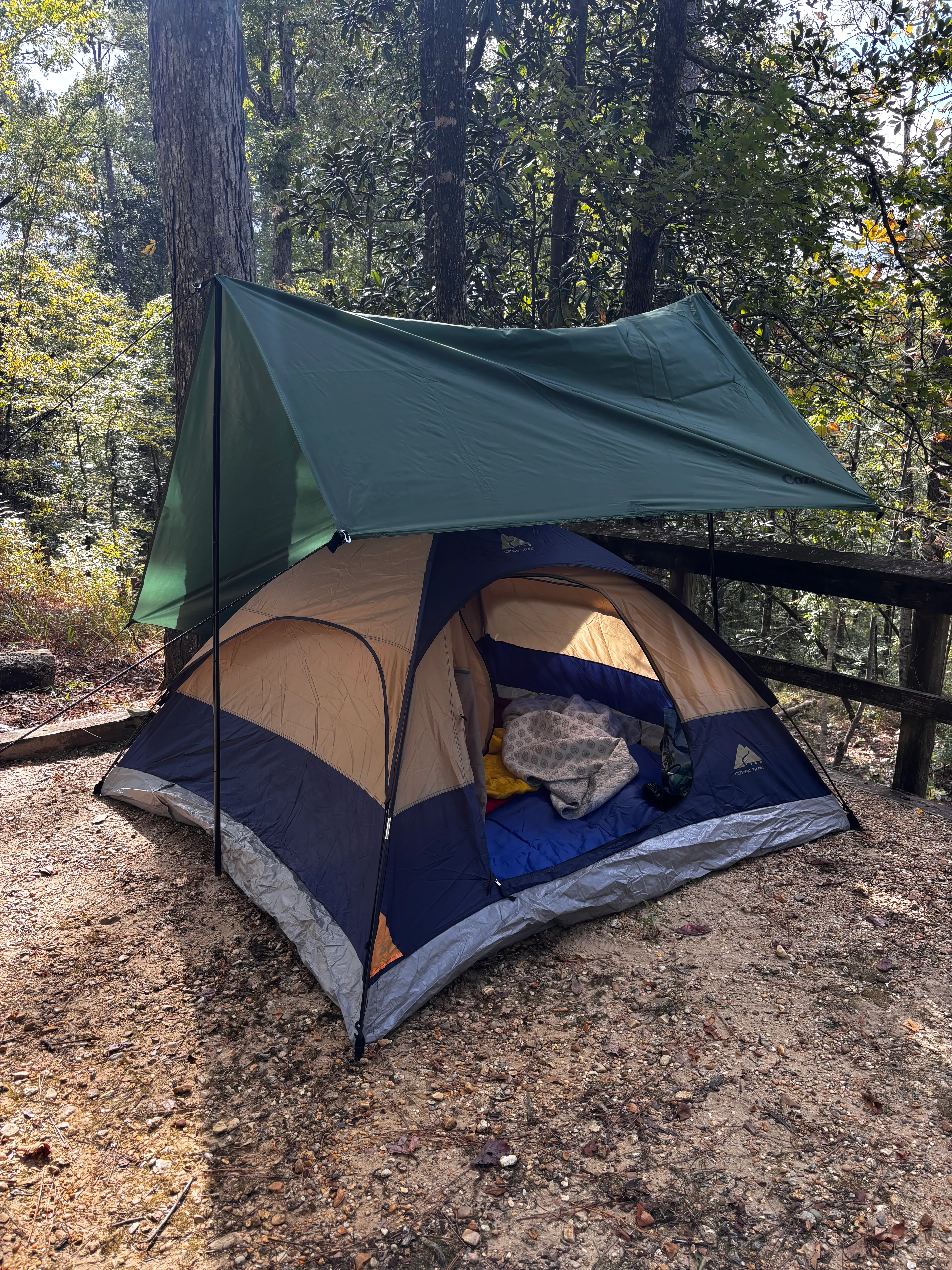 Camping at Clear Springs, Meadville, MS